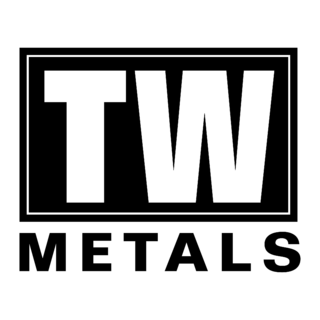 TW Metals Logo Black and White