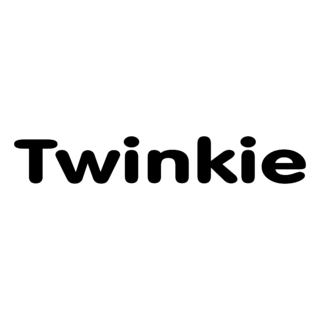 Twinkie Logo Black and White