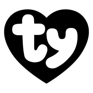 Ty Logo Black and White