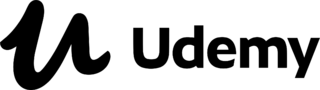 Udemy Logo Black and White