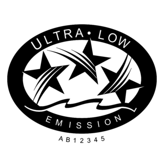 Ultra Low Emission Logo Black and White