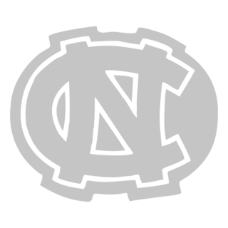 UNC Tar Heels Logo Black and White (4)