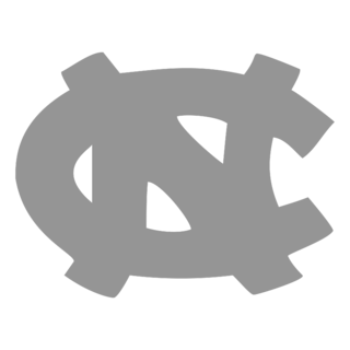 UNC Tar Heels Logo Black and White (5)