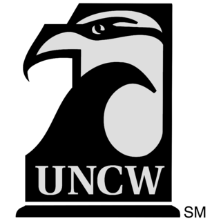 UNCW Seahawks Logo Black and White
