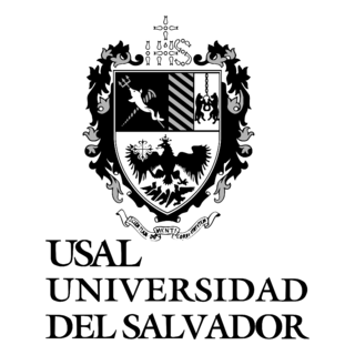 Universidad del Salvador Logo Black and White