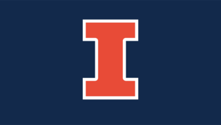 University of Illinois – Block I (Navy Background) Logo PNG