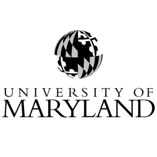 University of Maryland Logo Black and White