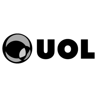 UOL Universo On Line Logo Black and White