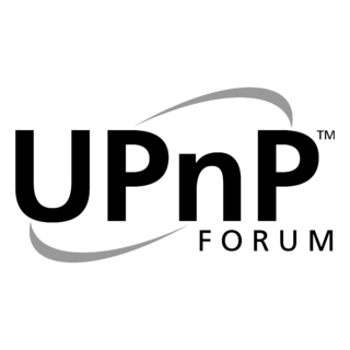 UPnP Logo Black and White