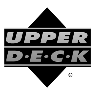 Upper Deck Logo Black and White