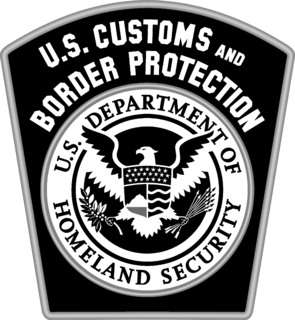 U.S. Customs and Border Protection Logo Black and White