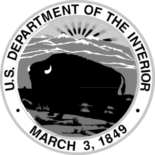 U.S. Department of the Interior Logo Black and White