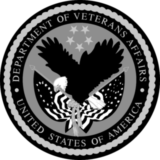 US Department of Veterans Affairs Logo Black and White