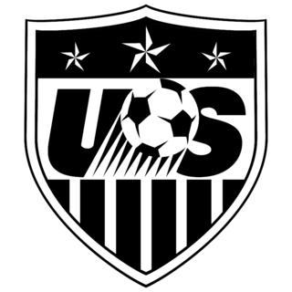 US Soccer Logo Black and White