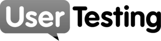UserTesting Logo Black and White