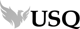 USQ Logo Black and White