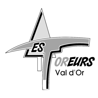 Val d’Or Foreurs Logo Black and White