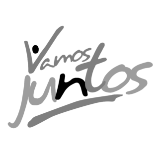 Vamos Juntos Logo Black and White