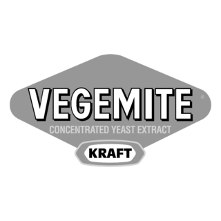 Vegemite Logo Black and White