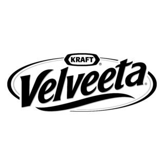 Velveeta Logo Black and White
