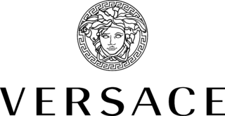 Versace Logo Black and White