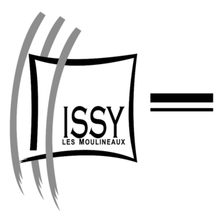 Ville Issy Les Moulineaux Logo Black and White