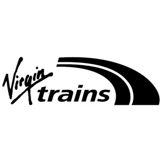 Virgin Trains Logo Black and White