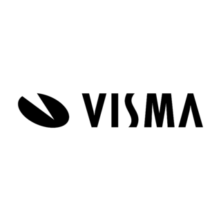 Visma Logo Black and White