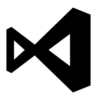 Visual Studio 2013 Logo Black and White