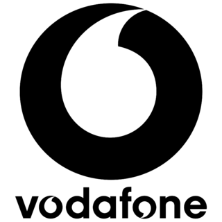 Vodafone Logo Black and White (2)