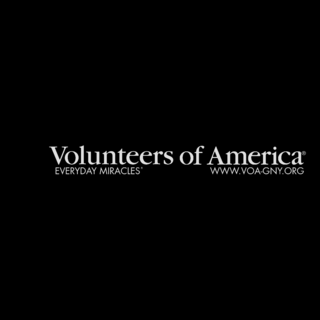 Volunteers of America Logo Black and White