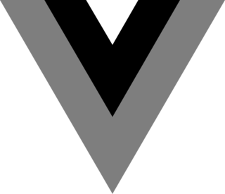 VUE Logo Black and White