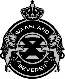 Waasland Beveren Logo Black and White