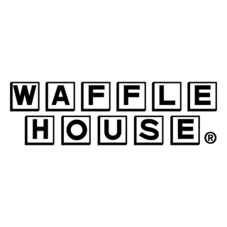 Waffle House Logo Black and White