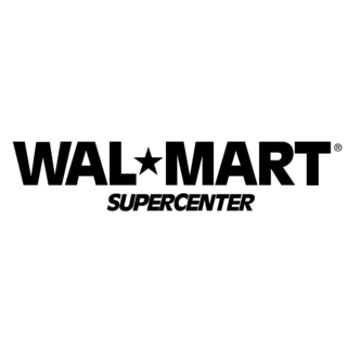 Wal Mart Supercenter Logo Black and White