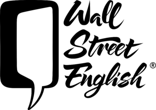 Wall Street English Logo Black and White