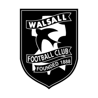 Walsall FC Logo Black and White (1)