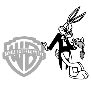 Warner Bros Family Entertainment Logo Black and White