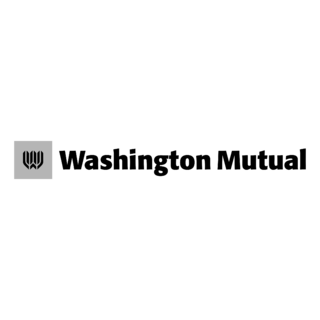 Washington Mutual Logo Black and White