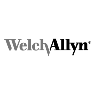 Welch Allyn Logo Black and White