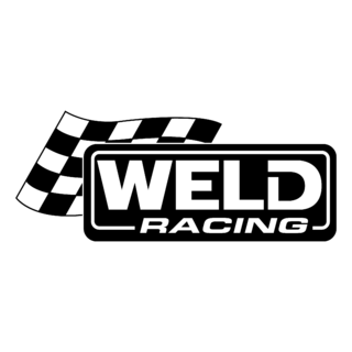 Weld Racing Logo Black and White
