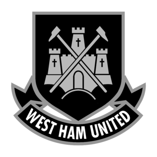 West Ham United FC Logo Black and White