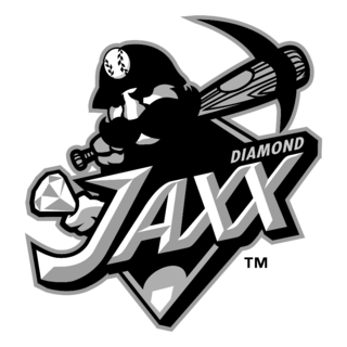 West Tenn Diamond Jaxx Logo Black and White