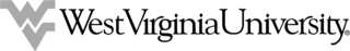 West Virginia University Logo Black and White