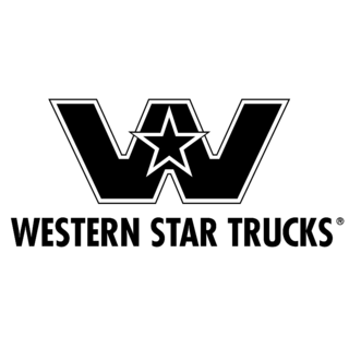 Western Star Trucks Logo Black and White