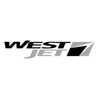 WestJet Logo Black and White