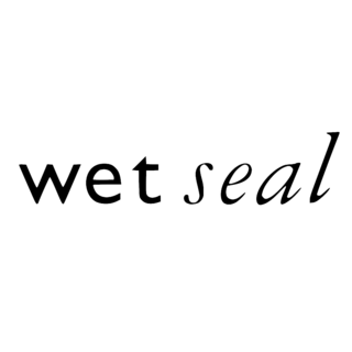 Wet Seal Logo Black and White