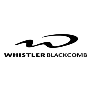 Whistler Blackcomb Logo Black and White
