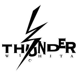 Wichita Thunder Logo Black and White