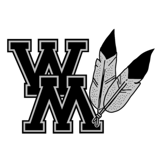 William And Mary Tribe Logo Black and White